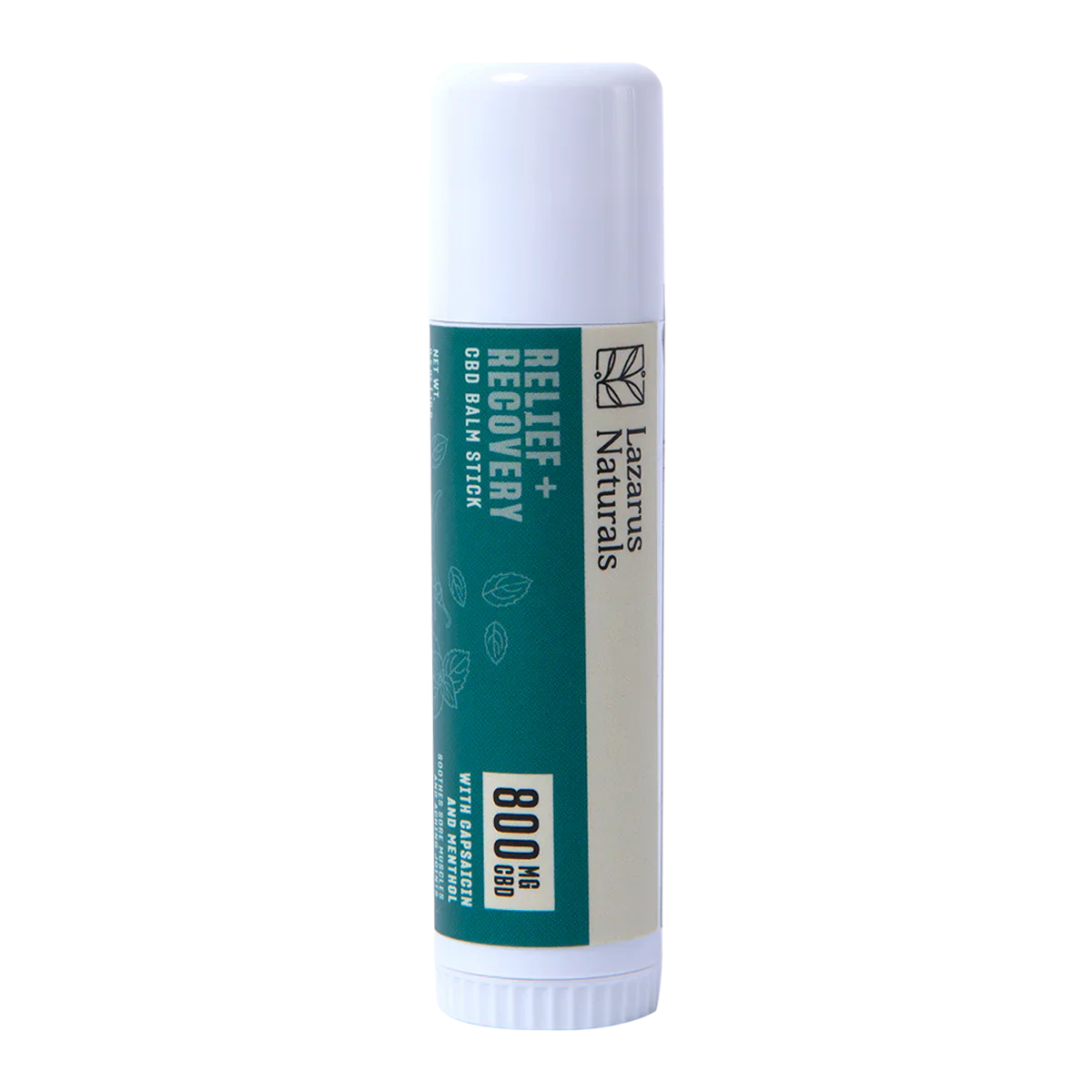 Lazarus Naturals CBD BALM STICK, RELIEF + RECOVERY