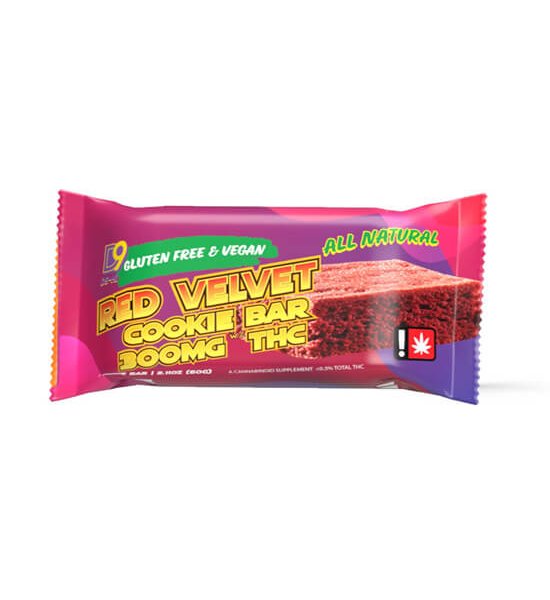 Delta 9 Red Velvet Cookie Bar
