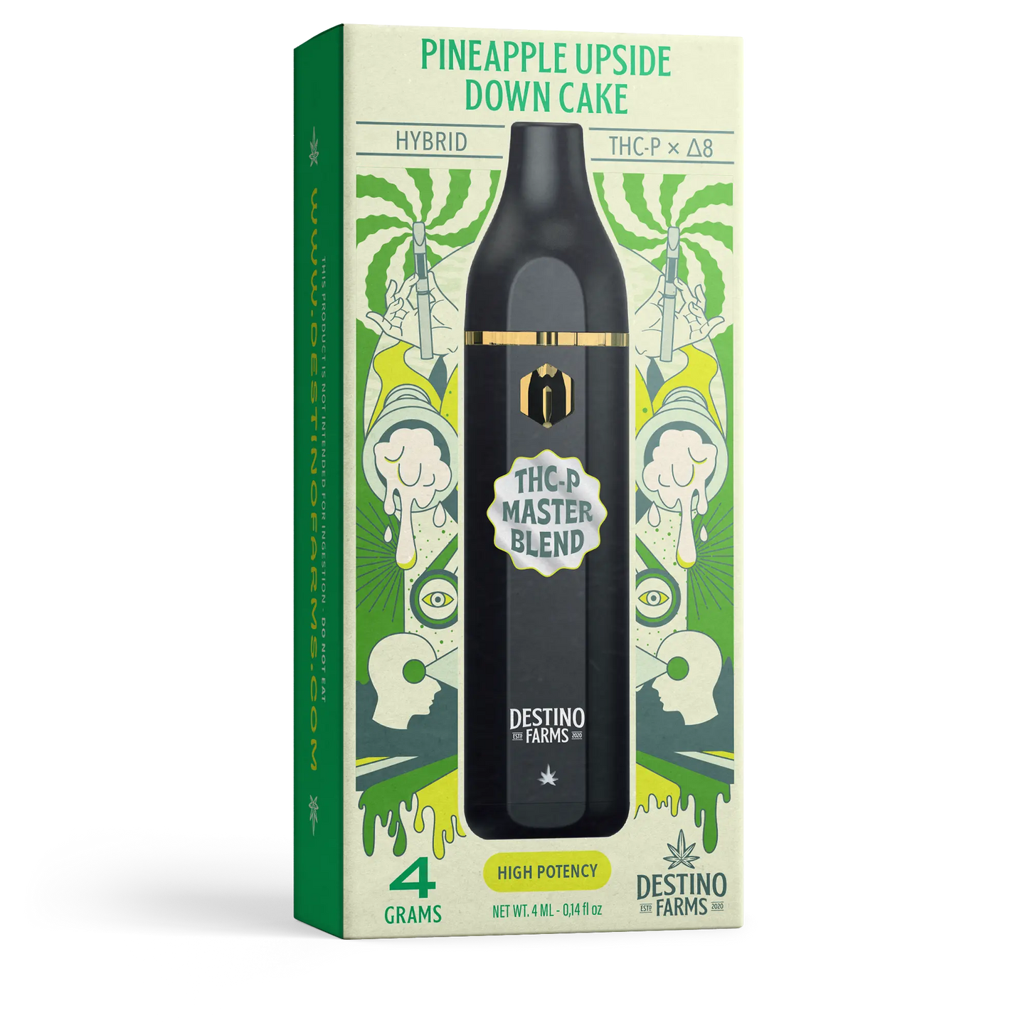 Destino Farms 4G THC-P Master Blend Disposable Vape