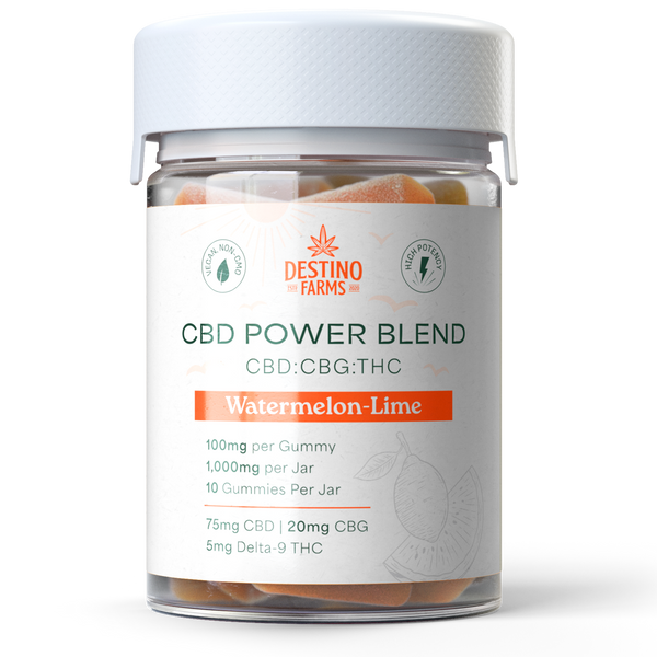 Destino Farms CBD Power Blend Gummies 630mg