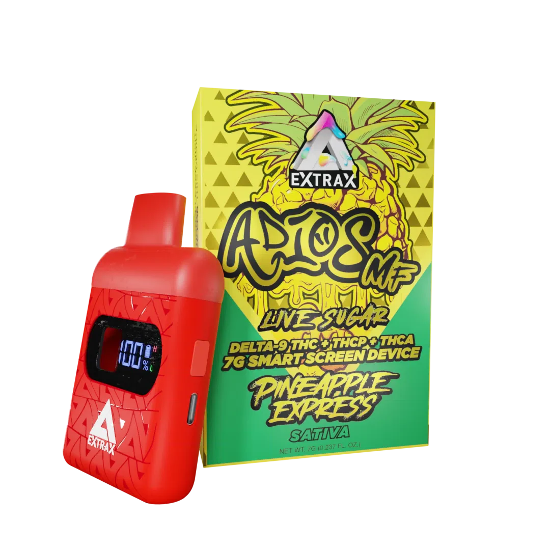 Delta Extrax 7G Adiós MF Blend Disposable - Pineapple Express (Sativa)