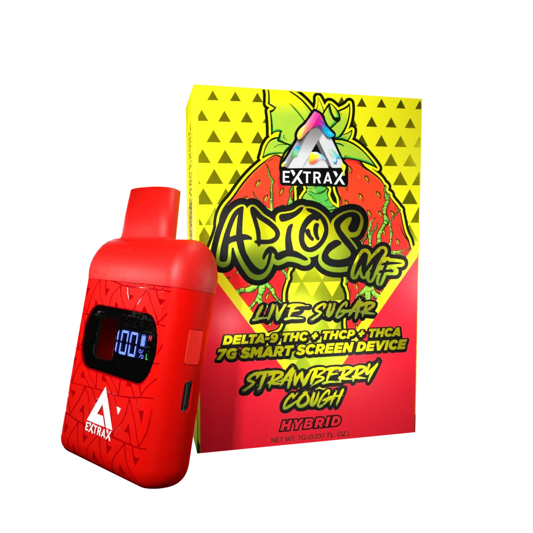 Delta Extrax 7G Adiós MF Blend Disposable - Strawberry Cough (Hybrid)