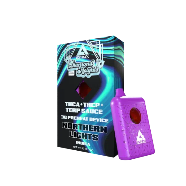 Delta Extrax 3G Diamond Heights Disposable - Northern Lights (Indica)