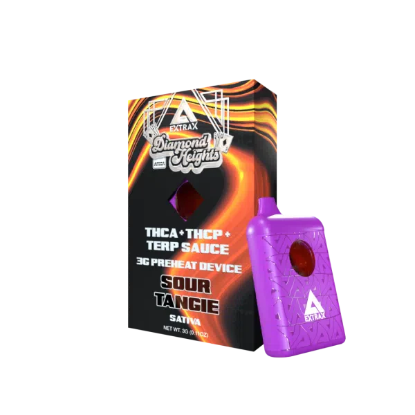 Delta Extrax 3G Diamond Heights Disposable - Sour Tangie (Sativa)