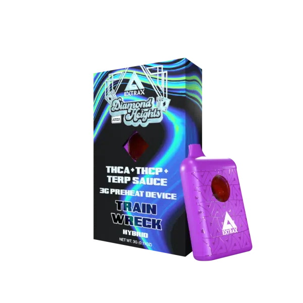 Delta Extrax 3G Diamond Heights Disposable - Trainwreck (Hybrid)