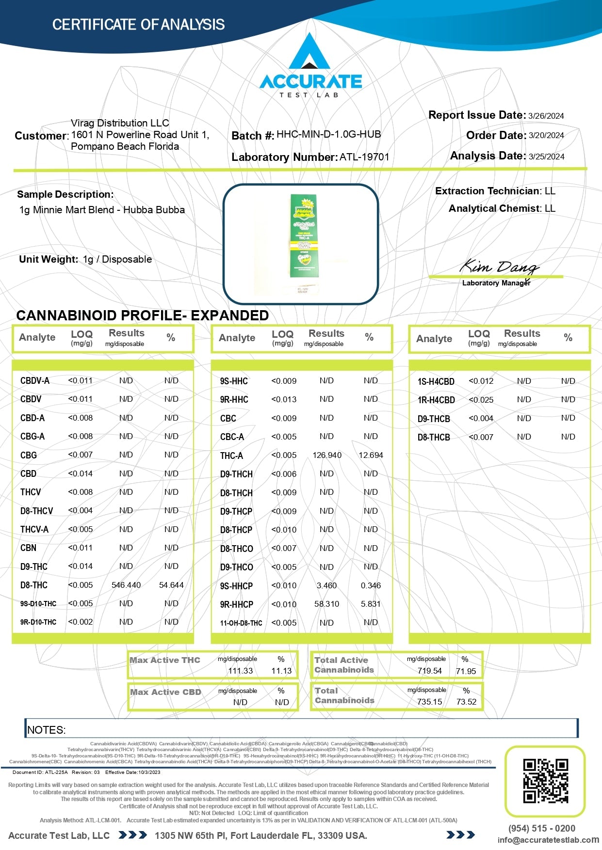 Hidden Hills “Mini Mart” 1G THC-A Disposable