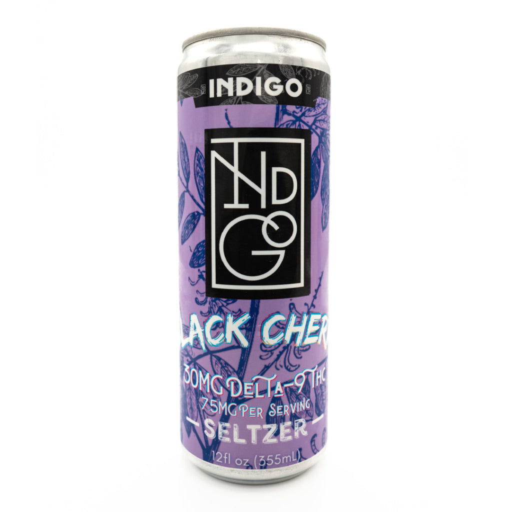 Indigo 30mg THC Seltzer - Black Cherry
