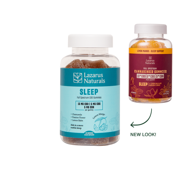 Lazarus Naturals CBD Gummies Cannabinoid Sleep 40ct
