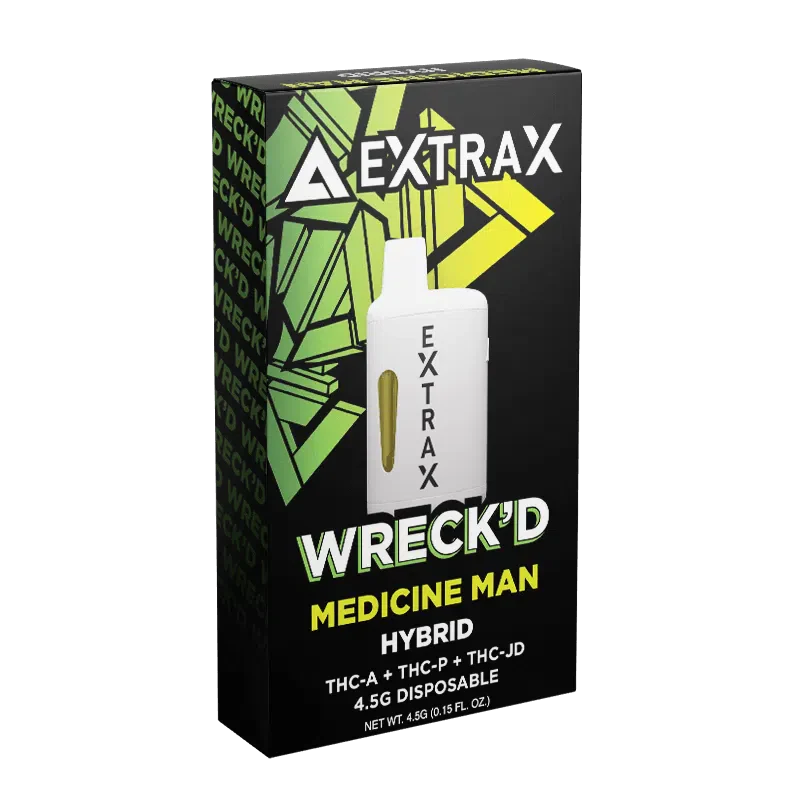 Delta Extrax 4.5G Wreck’s Blend Disposable - Medicine Man (Hybrid)