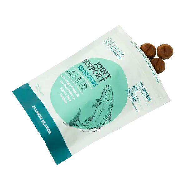 Lazarus Naturals Joint Support CBD Dog Chews - Salmon