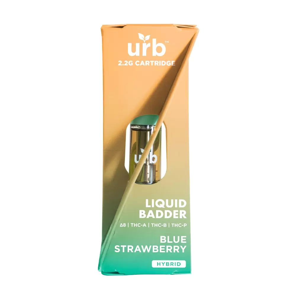 Urb Liquid Badder Cartridge 2.2ML - Blue Strawberry (Hybrid)