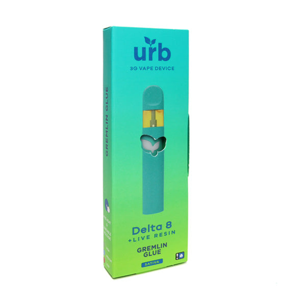 urb delta 8 live resin 3g vape gremlin glue
