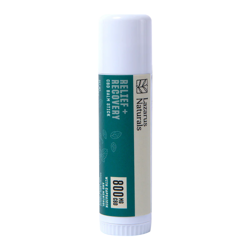 Lazarus Naturals CBD BALM STICK, RELIEF + RECOVERY