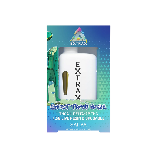 Delta Extrax 4.5G Adios Blend Disposable - Ghost Train Haze (Sativa)