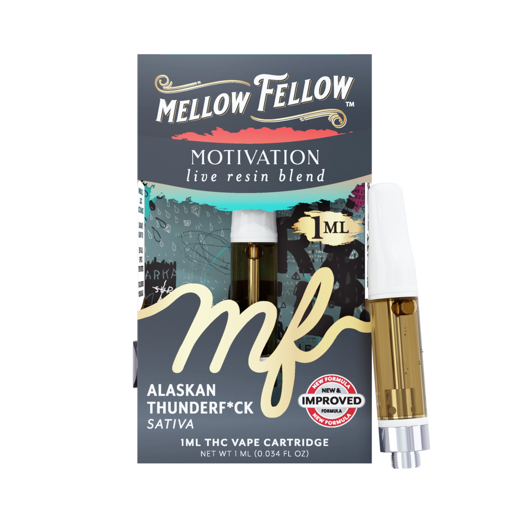 Mellow Fellow Live Resin 1mL Vape Cartridge