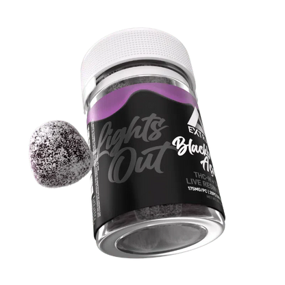 Delta Extrax 3500mg Lights out Blend Gummies - Blackberry Açaí 4