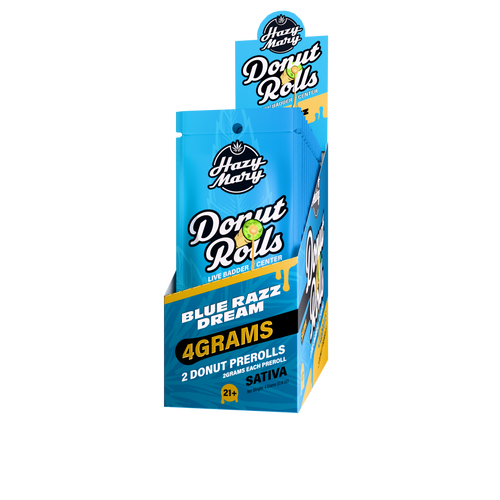 Hazy Mary Donut Rolls 2PK/4G 10 CT Box - THCA