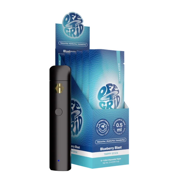 Off Grid Red Lotus Trippy Sticks Disposable 0.5mL | Box of 6