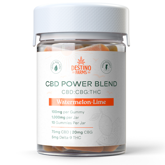 Destino Farms CBD Power Blend Gummies 630mg