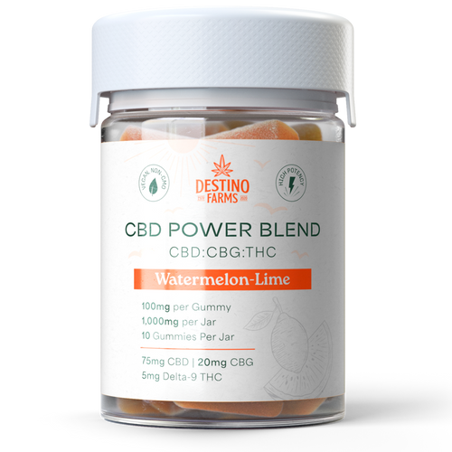 Destino Farms CBD Power Blend Gummies 630mg