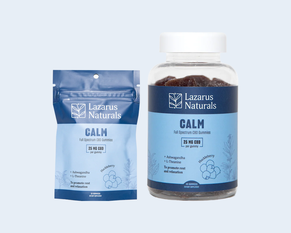 Lazarus Naturals 25mg CBD CALM Gummies