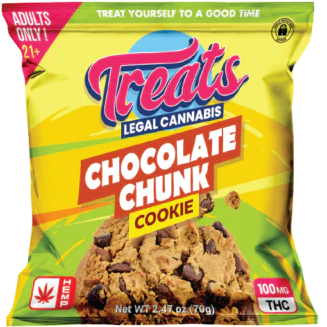 Tillmans Tranquils Treats' - THC Cookie Chocolate Chunk – 100mg