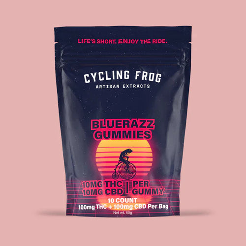 Cycling Frog Gummies 10MG THC/10MG CBD 10 count