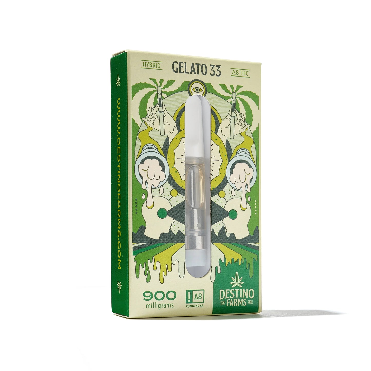 Destino Farms Delta-8 THC Distillate Cartridge 1G