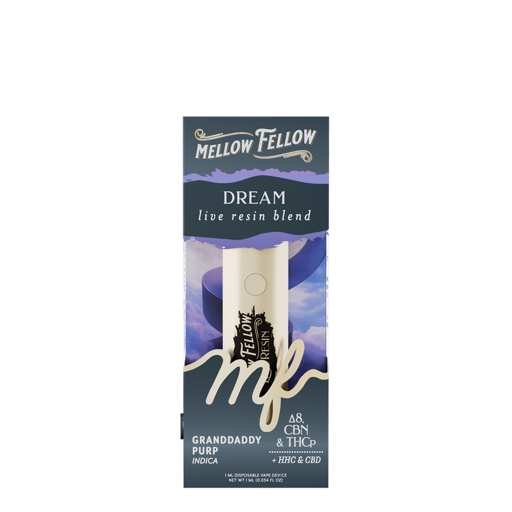 Mellow Fellow Live Resin 1mL Disposable Vapes