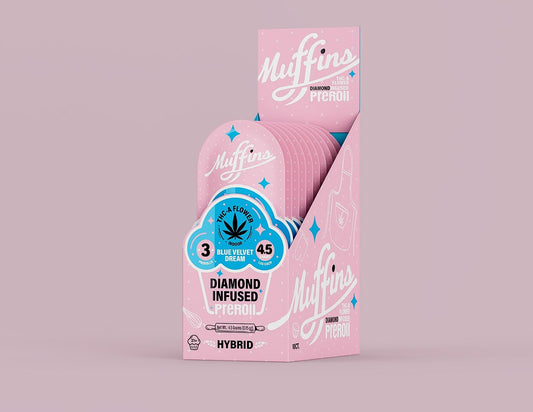 Muffins 3PK Diamond Infused THC-A Pre-Rolls
