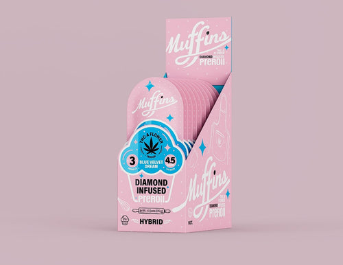 Muffins 3PK Diamond Infused THC-A Pre-Rolls