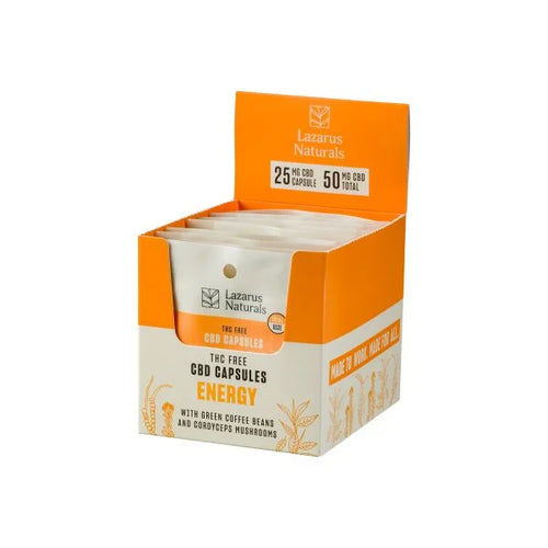 Lazarus Naturals CBD Capsules, Energy