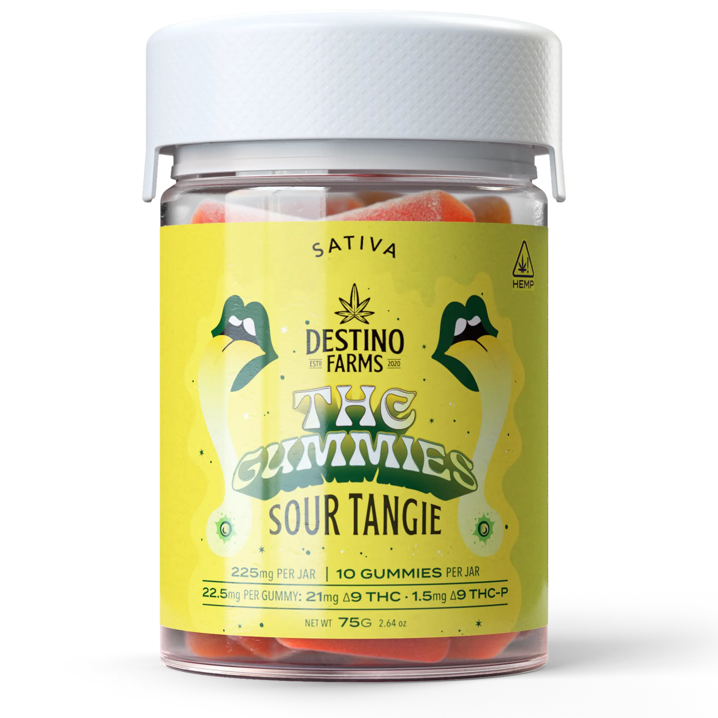 Destino Farms 225mg ∆9 Gummies