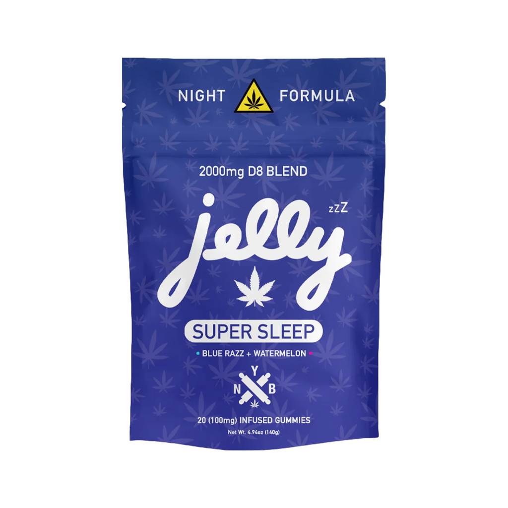 Jelly D8 Night Time 2000mg THC Gummies - 20ct Bag