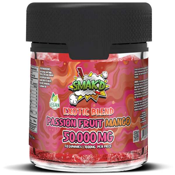 SMAK'D Exotic Blend Gummies - Passion Fruit Mango