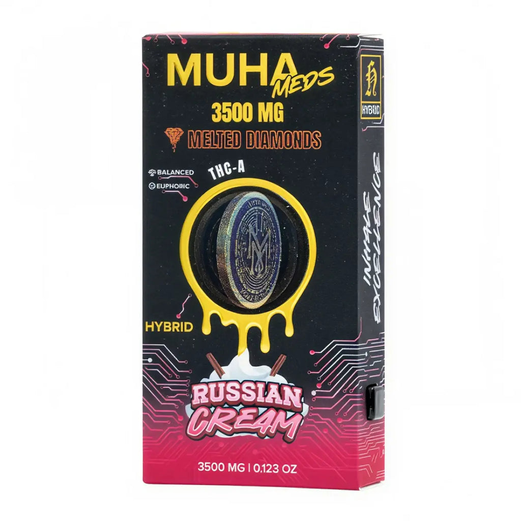 Muha Meds Melted Diamonds THC-A 3.5G Disposable Vapes - 5ct Box
