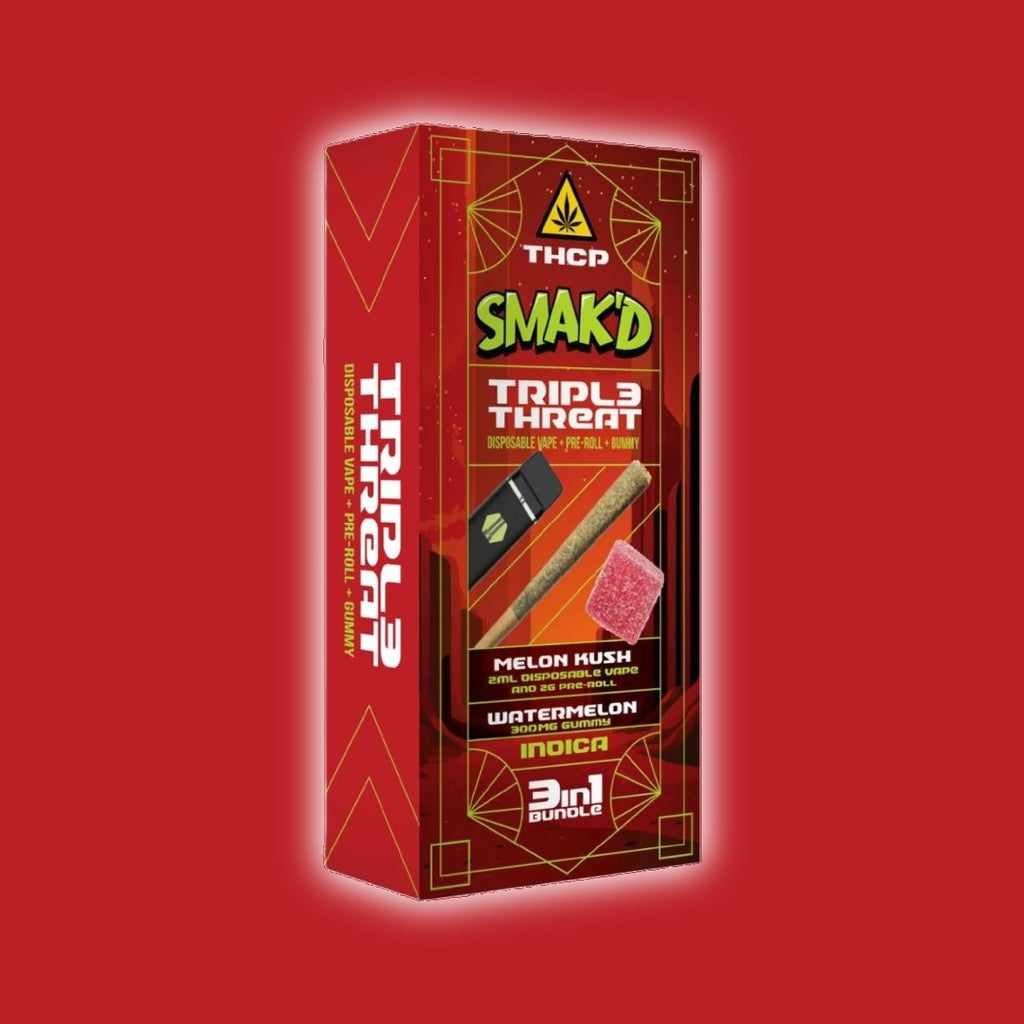 Smak'd THC-P Triple Threat 3-in-1 Bundle - 5ct Box