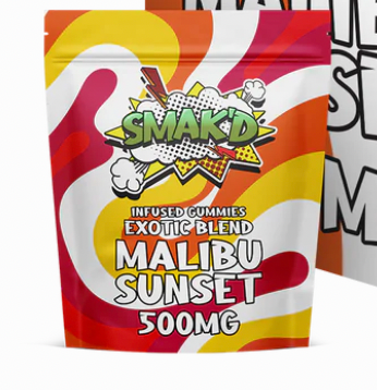 Smak'd Exotic Blend Gummies | 500mg