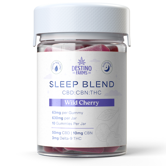 Destino Farms CBD Sleep Blend Wild Cherry 630mg