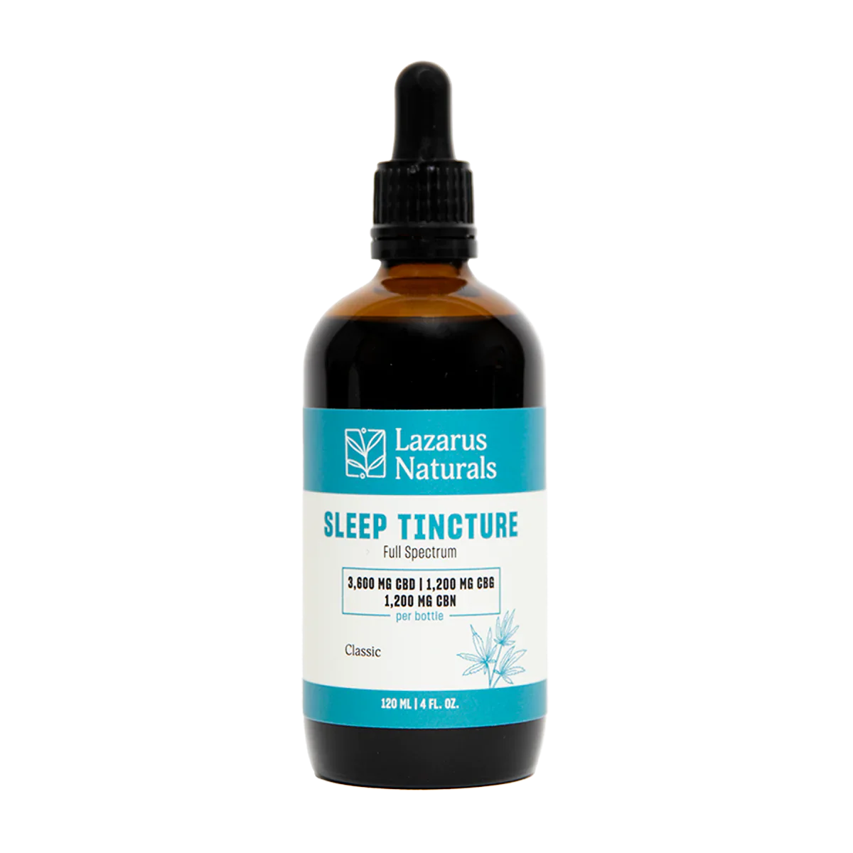 Lazarus Naturals CBD+CBN TINCTURE, SLEEP