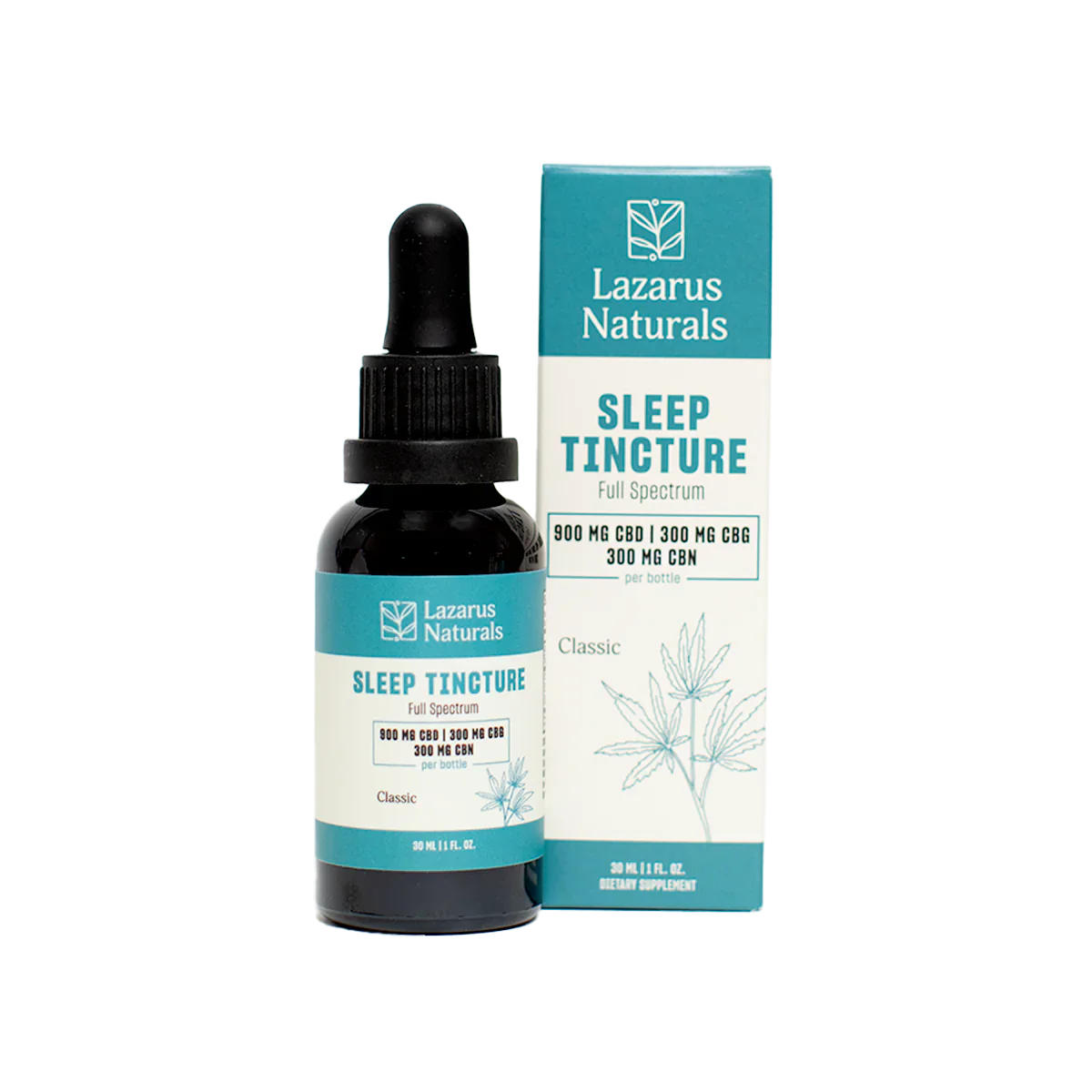 Lazarus Naturals CBD+CBN TINCTURE, SLEEP