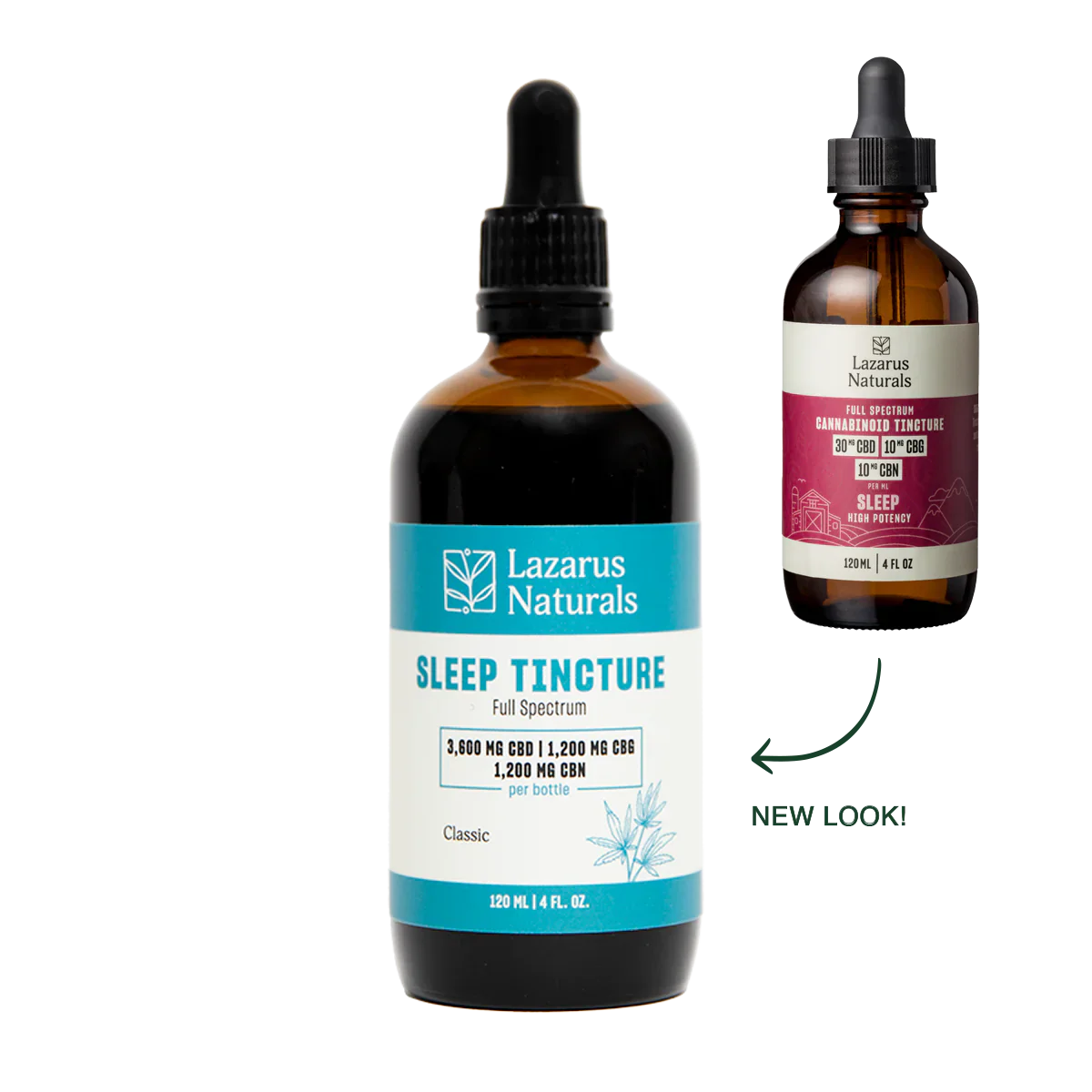 Lazarus Naturals CBD+CBN TINCTURE, SLEEP