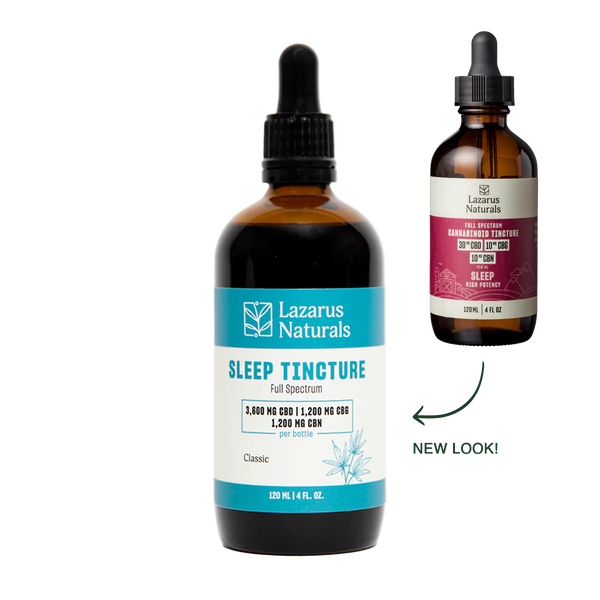 Lazarus Naturals CBD+CBN TINCTURE, SLEEP