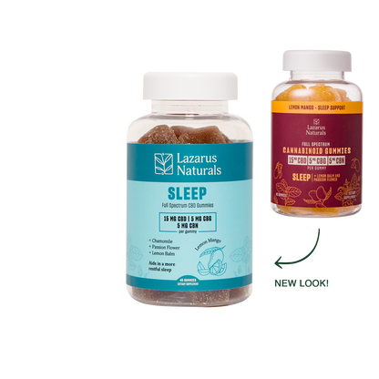 Lazarus Naturals CBD Gummies Cannabinoid Sleep 10ct