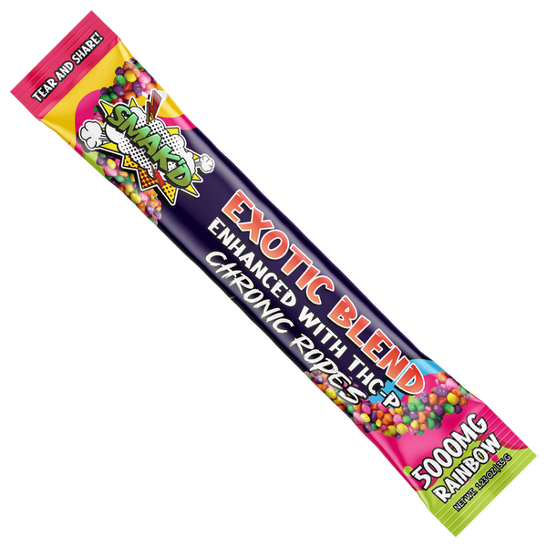 Smak’d Rainbow Exotic Blend Chronic Ropes 5000mg