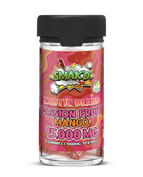 SMAK'D Exotic Blend Gummies - Passion Fruit Mango