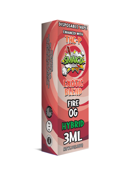 TKO Smak'd Exotic Blend Disposable THC Vape | 3ML