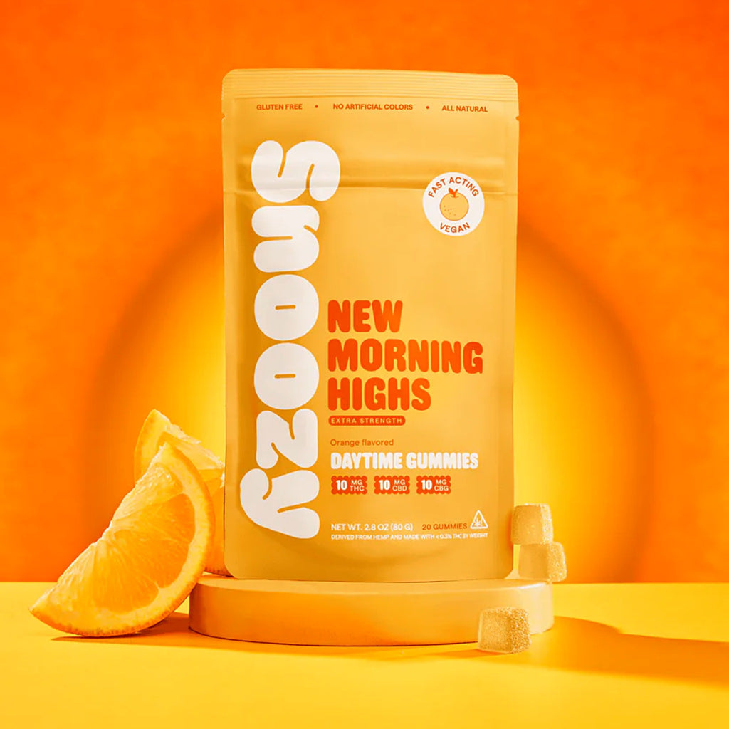 Snoozy Daytime Extra Strength Orange Gummies - 20ct Bag