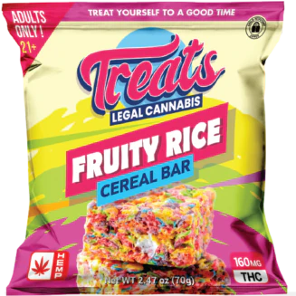 Tillmans Tranquils Treats' - THC Cereal Treat – 160mg