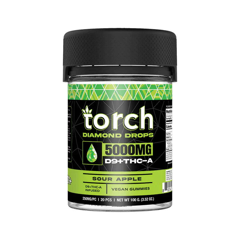 TORCH DIAMOND DROP GUMMIES- 5000MG